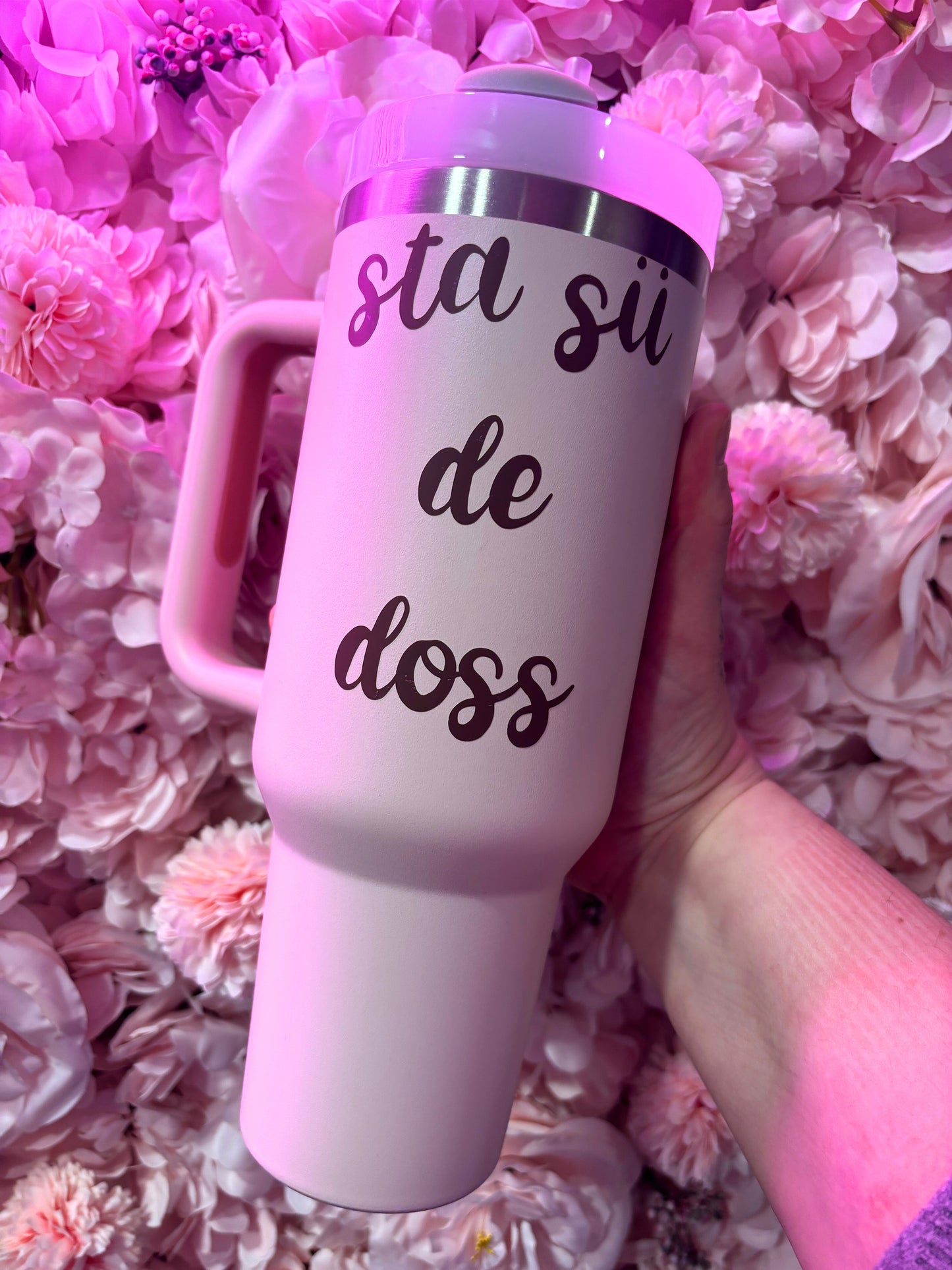 “sta sü de doss” tazza termica